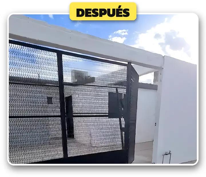 Fachada: después de la remodelación