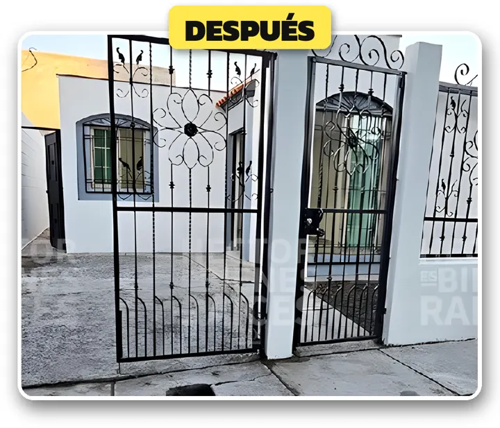 Fachada: después de la remodelación